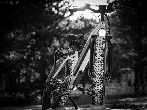 Grayscale image of Bicycle.