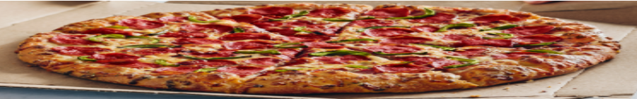 Odd aspect ratio image of Pizza.